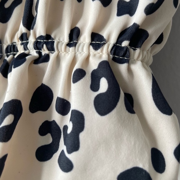 Baby Gap Cheetah Print Peplum Skirt One Piece Bathingsuit Size 5T - Picture 9 of 13